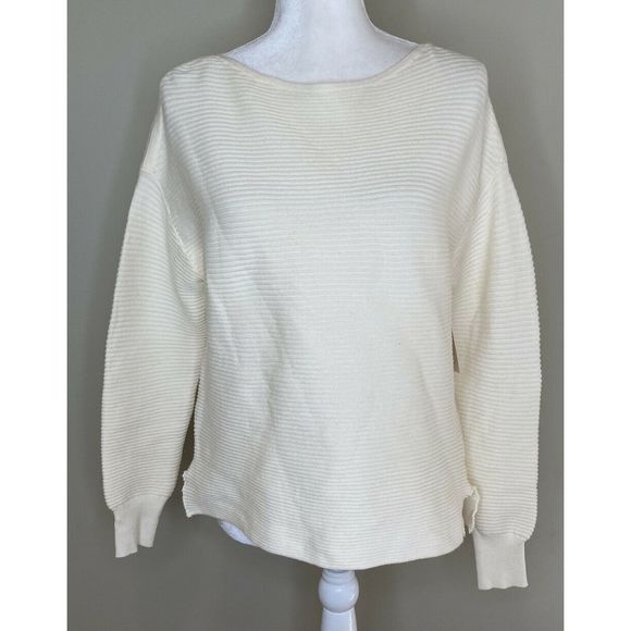 NWT 14th & UNION Wide Neck Pullover Sweater XS - Picture 1 of 8